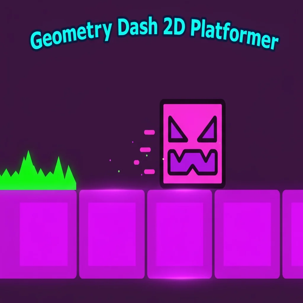 Geometry Dash 2D Platformer