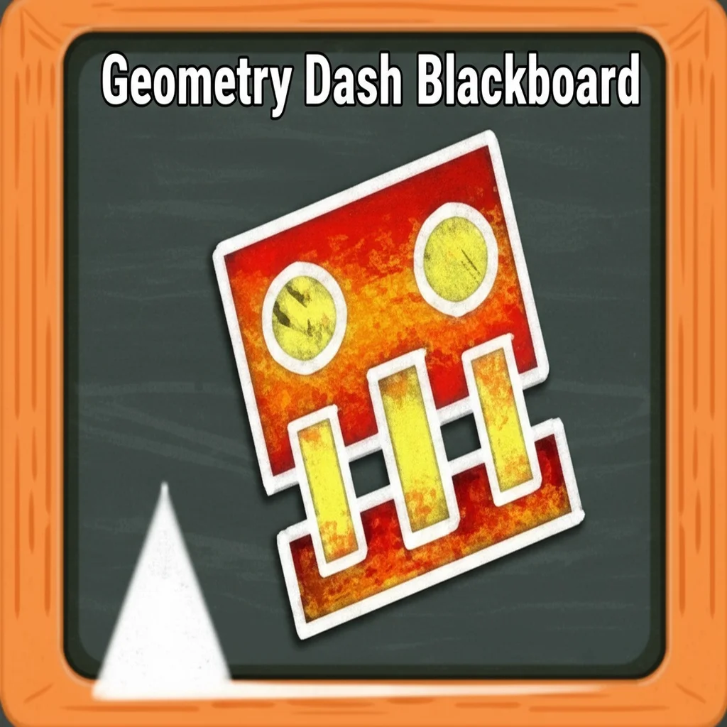 Geometry Dash Blackboard
