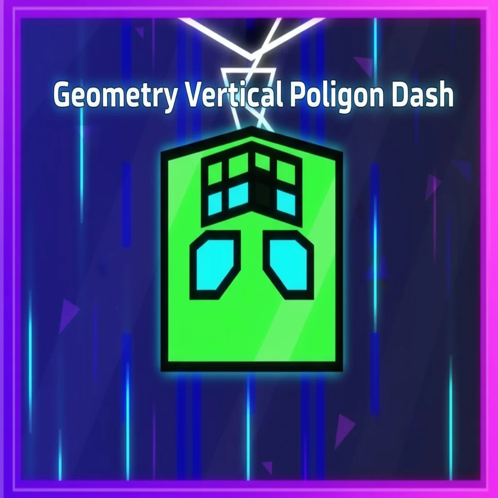 Geometry Vertical Poligon Dash