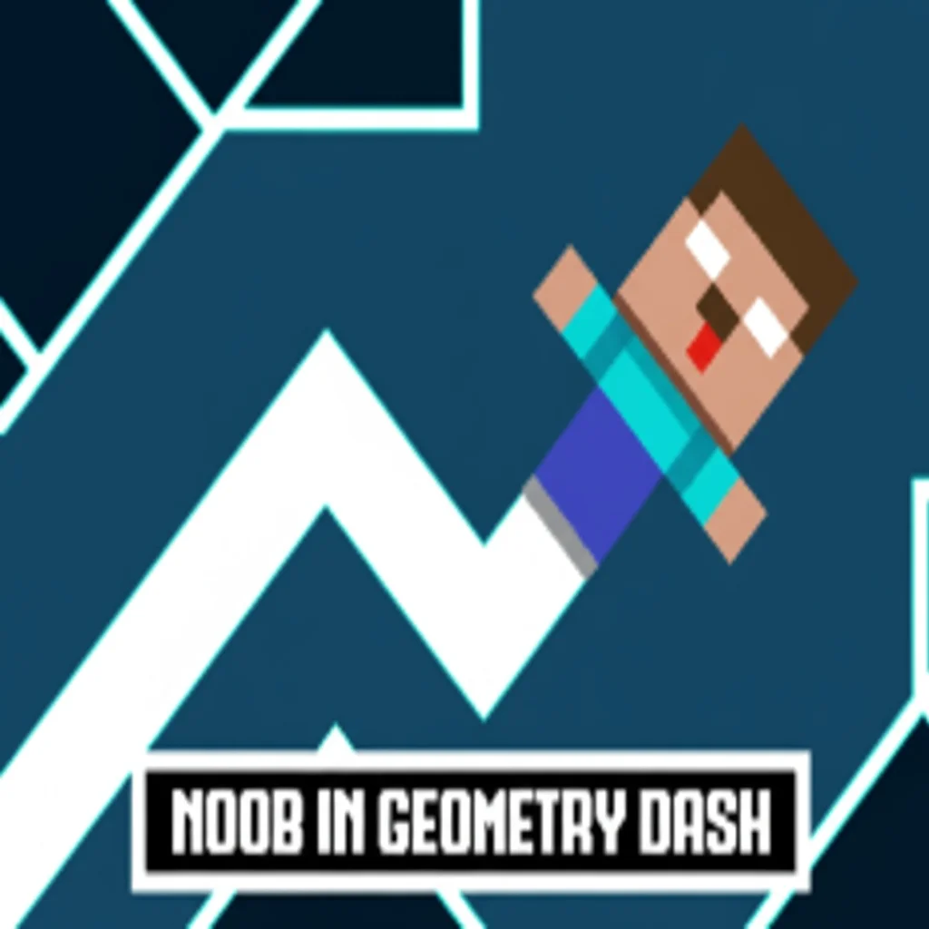 Noob In Geometry Dash game screenshot - Play Noob In Geometry Dash free online on Geometry Dash